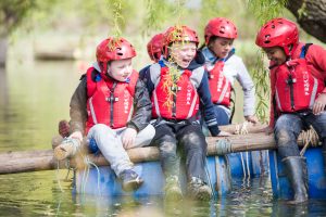 Cubs on a Raft