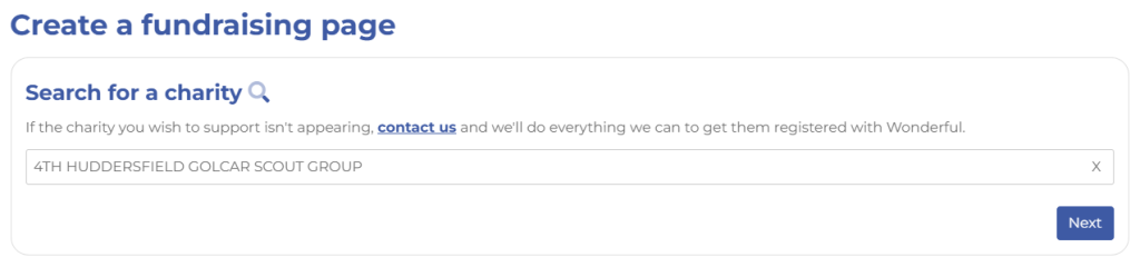 Search for a charity - wonderful.org